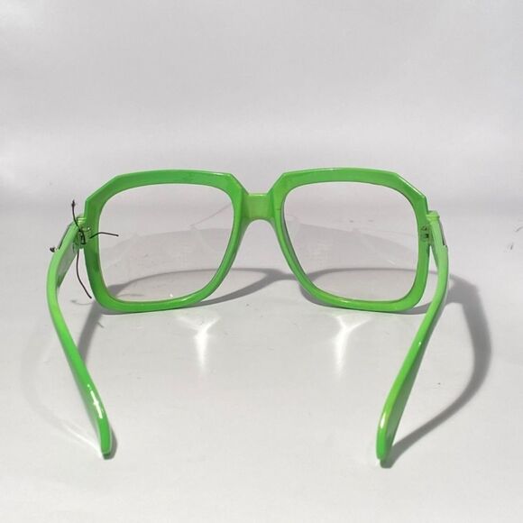 1187 Green Oversize Eyeglasses Square NWOT - Picture 5 of 9